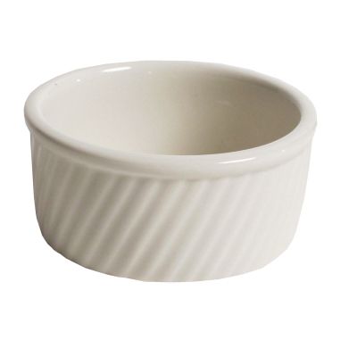 Tuxton&reg; 20 Oz. Round Swirl Souffle
