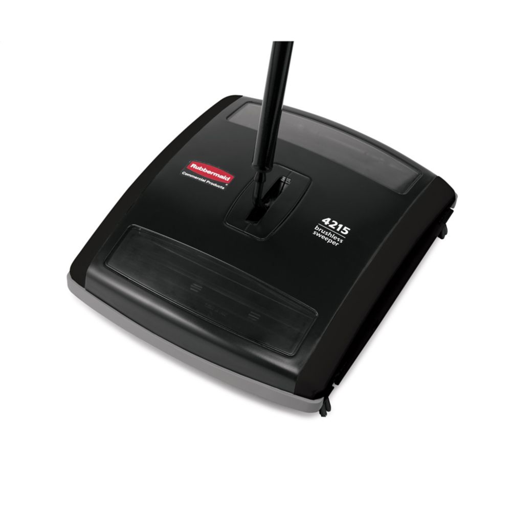 Rubbermaid Black 44" Brushless Mechanical Sweeper