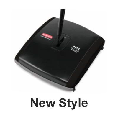 Rubbermaid Black 44" Dual Action Sweeper