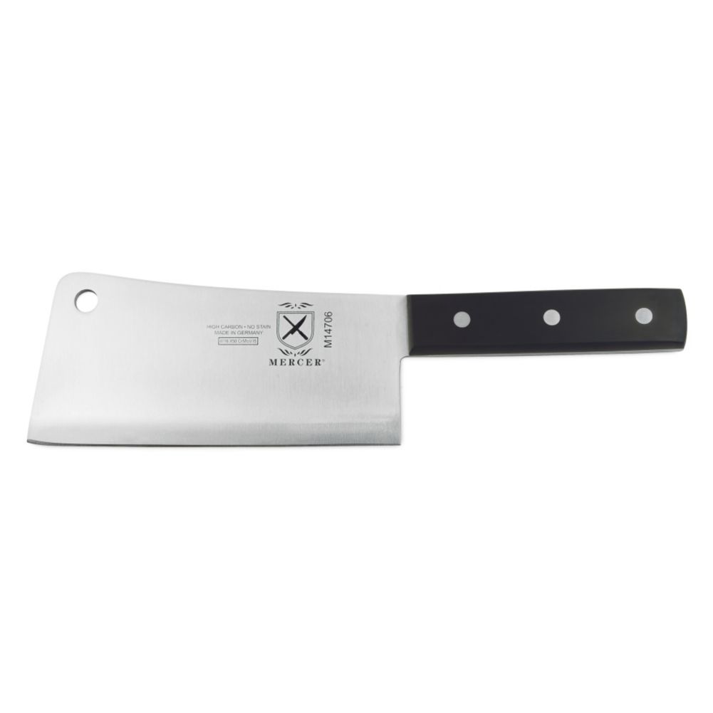 Mercer Cutlery 6" Kitchen Cleaver w/ POM Handle