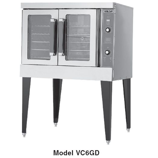 Vulcan Hart S/S One Deck Gas Convection Oven