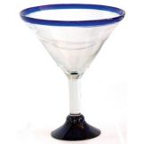 Cobalt Margarita Glass 24 Oz