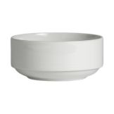 Steelite Rene Ozorio Concerto White 14-1/2 Oz Stackable Cereal Bowl