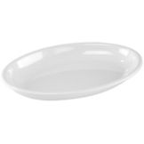 Bianco White Oval Melamine Platter, 17"