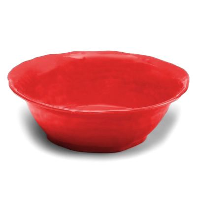 Elite Global Solutions Tuscany 14" Red Round Flared Bowl