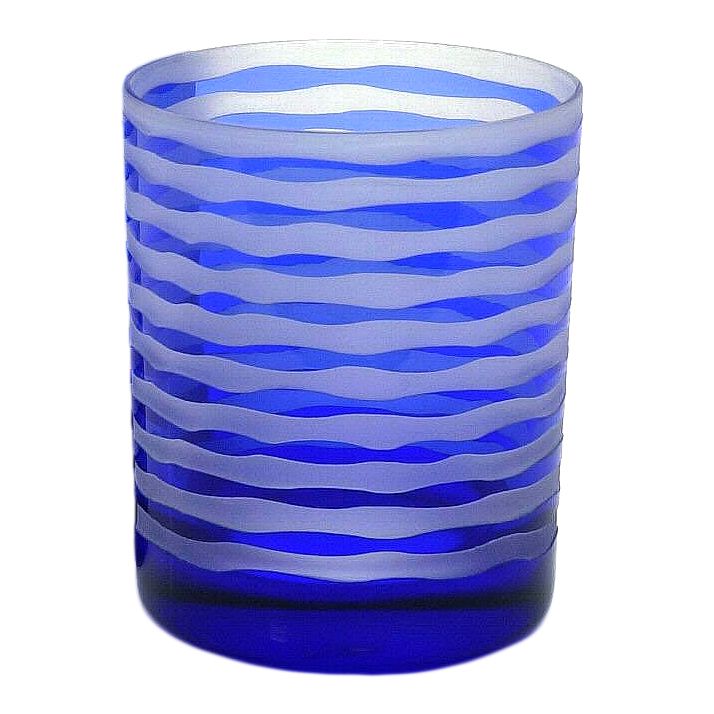 Impulse 12 Oz. Blue Vienna Rocks Glass