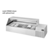 Randell&reg; 60" Refrigerated Countertop Condiment Rail
