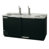 Beverage-Air 59" Black Club Top Draft Beer Cooler