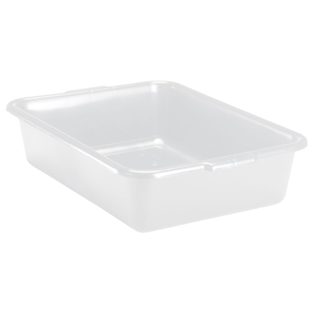 Traex&reg; 15" x 20" x 5" White Budget Bus Box