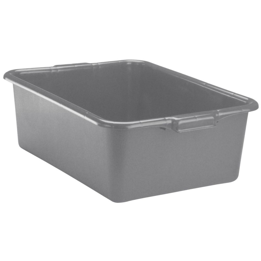 Traex&reg; 15" x 20" x 7" Gray Bus Box