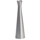 Tablecraft Brushed Finish Metal 6-1/2"H Vase