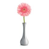 Tablecraft Brushed Finish Metal 7"H Vase