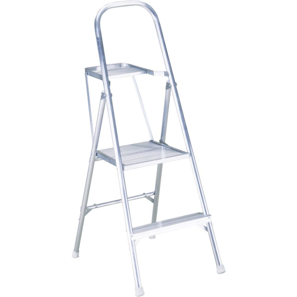 Aluminum Platform Ladder, 4-1/2'