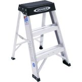 Step Ladder, Aluminum, 2'