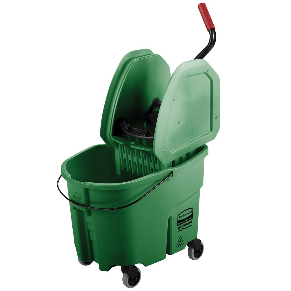 Rubbermaid&reg; Green Mop, Bucket and Wringer Combo