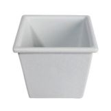 Bugambilia Square Salad Bar Bowl, White