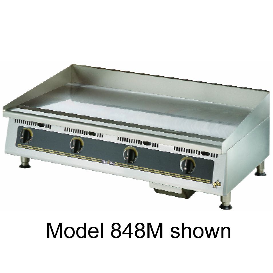 Star&reg; Mfg Ultra-Max&reg; Manual Control 72" Gas Griddle