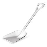 Carlisle Sparta&reg; White, 11" Wide Foodservice Shovel