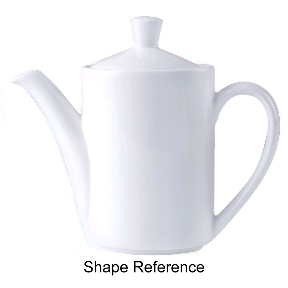 Steelite Distinction No. 7 Vogue White 11 Oz Coffee Pot