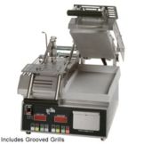 Star&reg; Mfg Pro-Max&reg; Elec. Control Alum. Split Grooved Top Grill