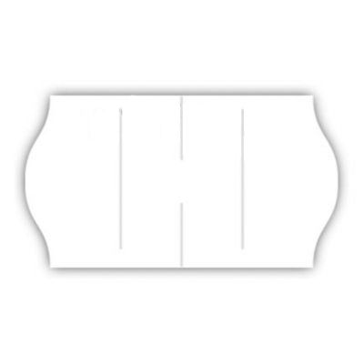 White Tamper-Proof Label w/ Security Slits