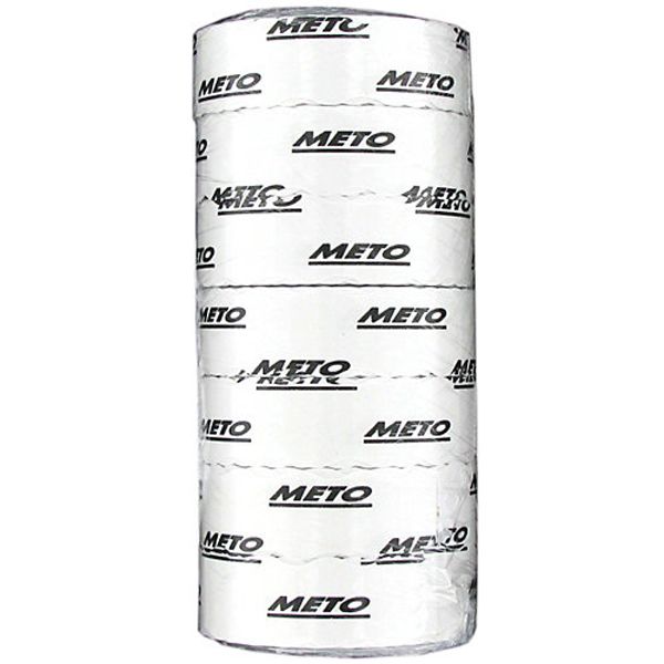 White 2-Line Label