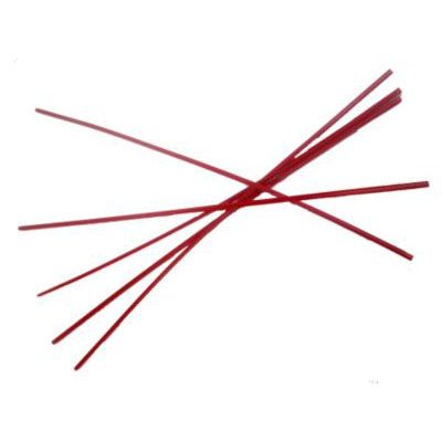 Spirit&trade; Red Plastic 20" Unwrapped Super Jumbo Straws