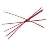 Spirit&trade; Red Plastic 20" Unwrapped Super Jumbo Straws