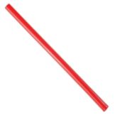 Spirit&trade; Red Unwrapped Jumbo 10-1/4" Straw
