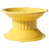 G.E.T. Tropical Yellow 4" High Pedestal