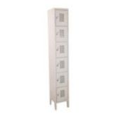 Single Wide 6 Tier Locker