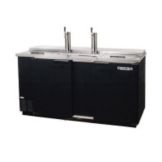 Beverage-Air 59" Remote Black Draft Beer Cooler