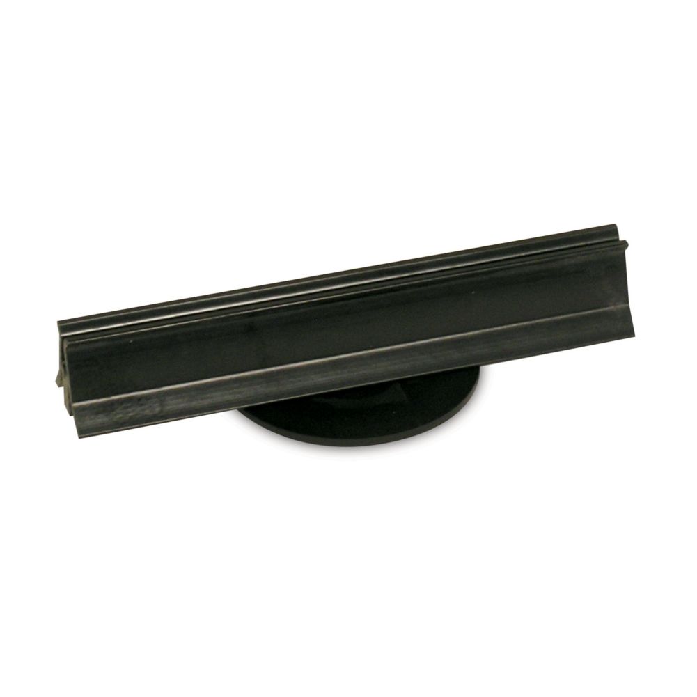 Rubbermaid Black Lock-In Sign Holder for Safety Cones