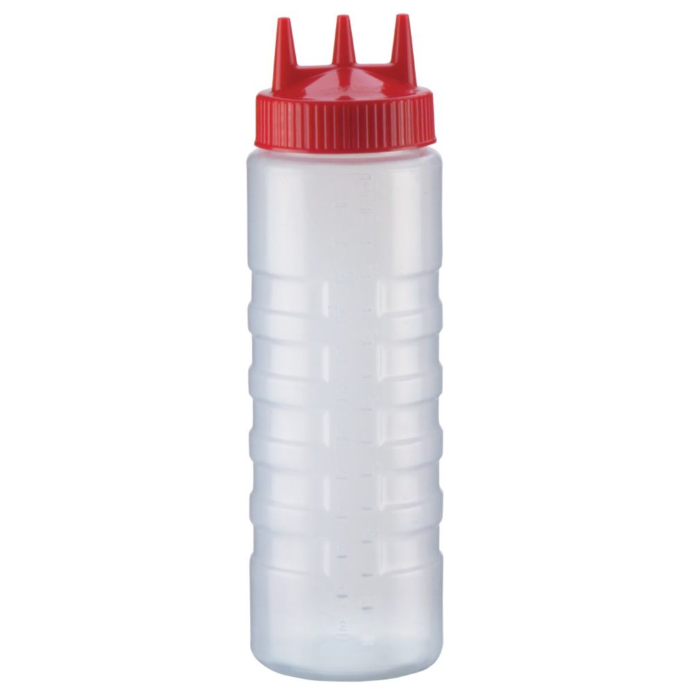 Traex&reg; 24 Oz. Red Tri Tip&trade; Squeeze Dispenser