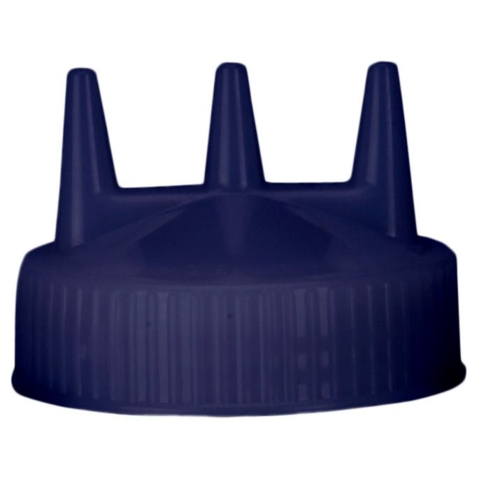 Traex&reg; Blue Tri-Tip Wide Mouth Bottle Replacement Cap