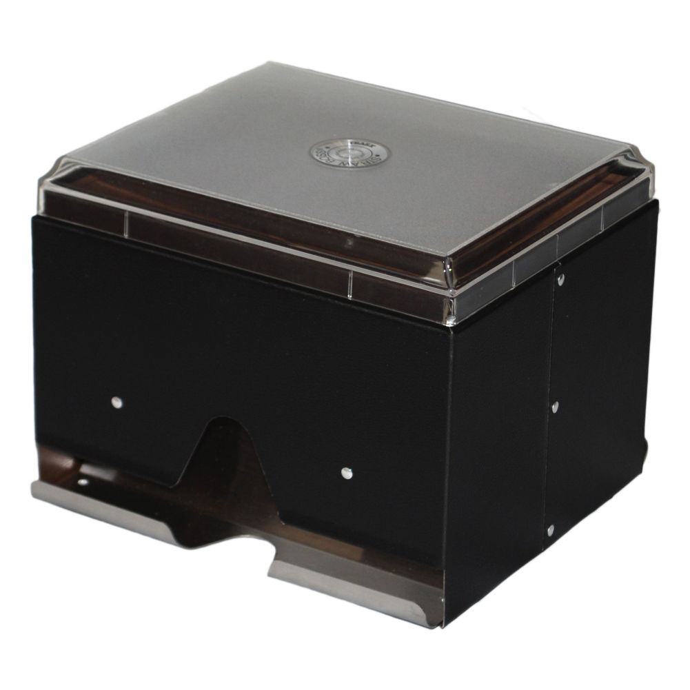 Traex Black Straw Boss Double Sided Wrapped Straw Dispenser