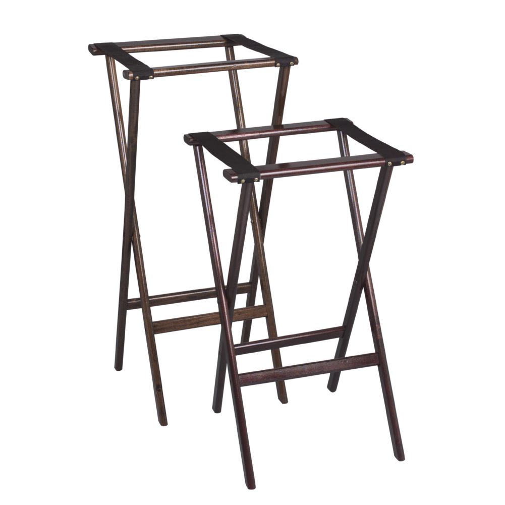 Tomlinson Marston 30" H Contempo Tray Stand, Black
