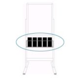 Literature Holder For Postergrip Floorstand