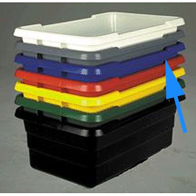 Bus Box, Blue, 15-1/2" x 25" x 8-3/4"