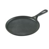 Lodge Manufacturing 8-3/8" Round Cast Iron Griddle