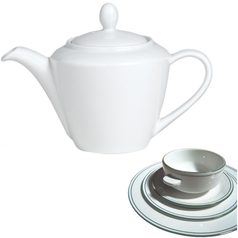 Steelite Simplicity Laguna Madison 30 Oz Teapot