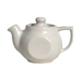 Tuxton&reg; 18 Oz. White Teapot With Lid
