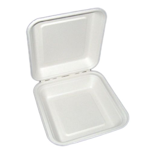 Stalk Market Compostable Hinged To Go Container