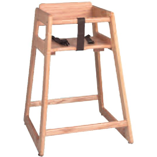 Tomlinson 29" Marston High Chair, Mahogany Finish