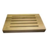 Tomlinson 30 x 24 x 2-&frac12; Maple Natural Finish Bottomstep Riser