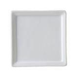 Vertex&reg; China Ventana Collection White 9" Square Serving Tray
