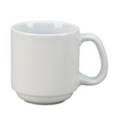 Vertex China Argyle Undecorated Collection 10 Oz Stackable Summit Mug