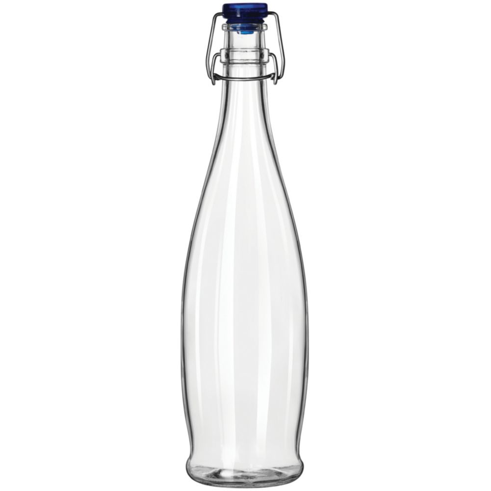 Libbey 33.8 Oz Water Bottle with Wire Bail Lid