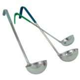 Update International S/S 2 Oz Ladle with Red PVC Handle