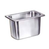 Update International S/S 4" Deep Ninth Size Steam Table Pan